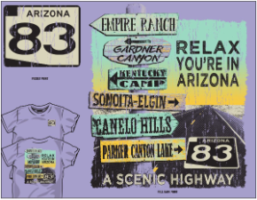 Arizona Highway 83 -- Violet