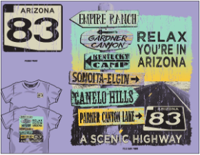 Arizona Highway 83 -- Violet Arizona Highway 83 -- Violet
